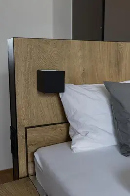 Ein Bett oder Betten in einem Zimmer der Unterkunft WORK N LIVE Fühl Dich zu Hause