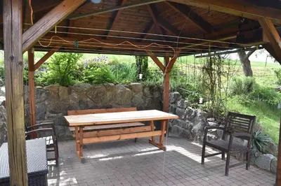 Ein Garten an der Unterkunft Holiday home in Pfreimd - Oberpfalz 38096