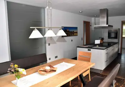 Küche/Küchenzeile in der Unterkunft Holiday home in Pfreimd - Oberpfalz 38096