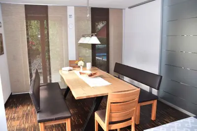 Ein Sitzbereich in der Unterkunft Holiday home in Pfreimd - Oberpfalz 38096