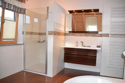 Ein Badezimmer in der Unterkunft Holiday home in Pfreimd - Oberpfalz 38096