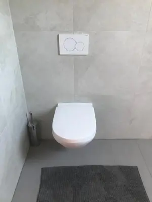Ein Badezimmer in der Unterkunft Fewo Jura Hills