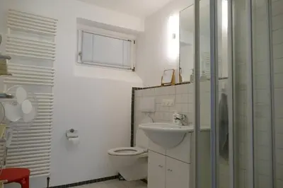 Ein Badezimmer in der Unterkunft Ferienwohnung Westiner