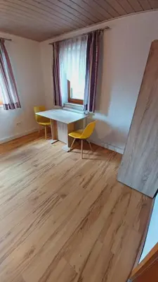Grundriss der Unterkunft Einfache 2 Zimmer Wohnung mit Parkplatz nur 8 Min nach Bayreuth
