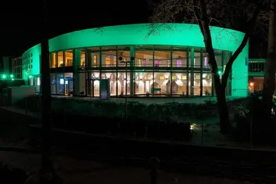Das Gebäude in dem sich das Hotel befindet
