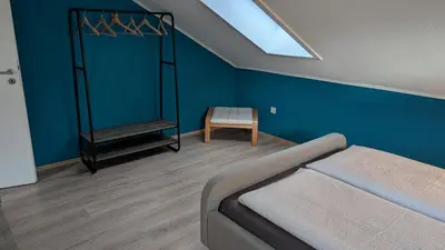 Ein Bett oder Betten in einem Zimmer der Unterkunft Haus Meiler