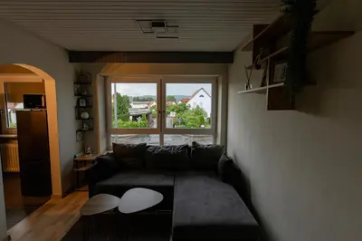 Ein Sitzbereich in der Unterkunft Modern Cozy Apartment With Stars