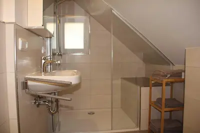 Ein Badezimmer in der Unterkunft Ferienwohnung Pajonk