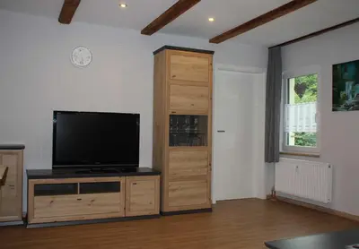 TV/Unterhaltungsangebot in der Unterkunft Ferienwohnung Pajonk