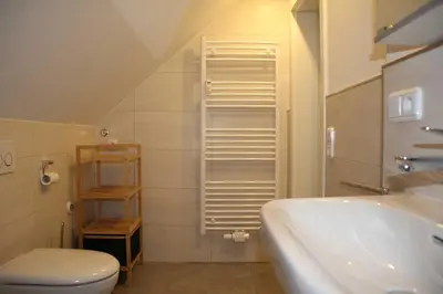 Ein Badezimmer in der Unterkunft Ferienwohnung Pajonk