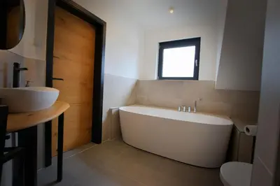 Ein Badezimmer in der Unterkunft Landgasthof zur Leonie - Wirtshaus & Boutiquehotel