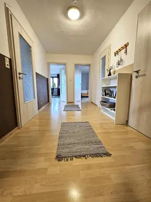 Küche/Küchenzeile in der Unterkunft Rad und Rudel Ferienwohnung