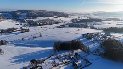 Naturlandschaft in der Nähe der Ferienwohnung