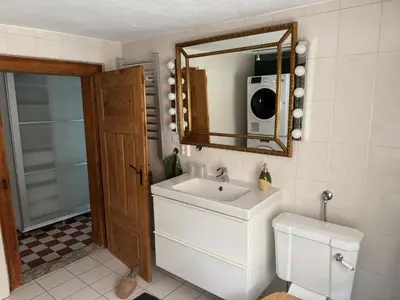 Ein Badezimmer in der Unterkunft CottageCreek