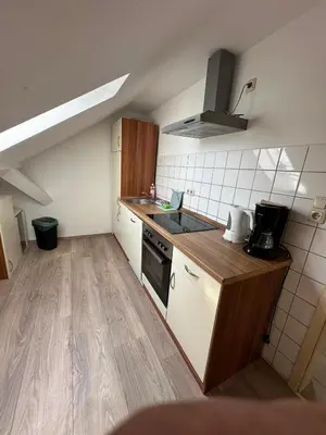 Küche/Küchenzeile in der Unterkunft Appartment mit Aussicht 