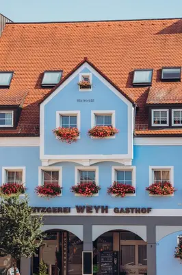 Das Gebäude in dem sich das Hotel befindet