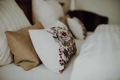 Ein Bett oder Betten in einem Zimmer der Unterkunft Hotel Weyh