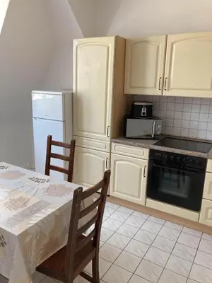 Küche/Küchenzeile in der Unterkunft Das Siegener Familien-Residenz