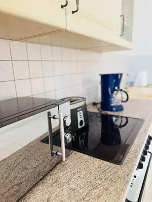Küche/Küchenzeile in der Unterkunft Das Siegener Familien-Residenz