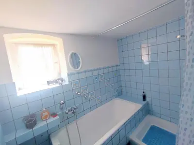 Ein Badezimmer in der Unterkunft Haus 