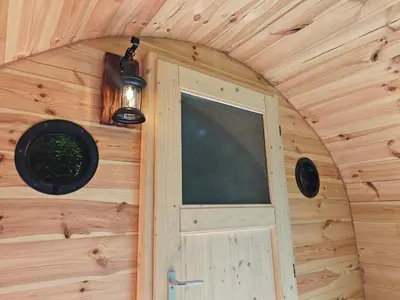 Grundriss der Unterkunft Hobbit Hütte am Bach ohne Bettwäsche