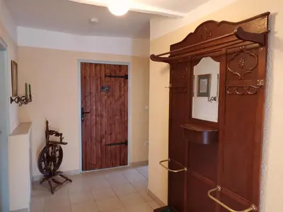 Ein Badezimmer in der Unterkunft Ferienwohnung beim Gangolfsturm