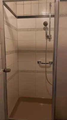 Ein Badezimmer in der Unterkunft Gasthof-Pension Silberhaus
