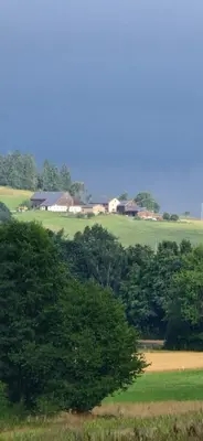 Naturlandschaft in der Nähe der Ferienwohnung