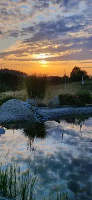 Naturlandschaft in der Nähe der Ferienwohnung