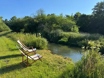 Naturlandschaft in der Nähe des Ferienhauses