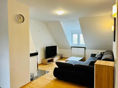 TV/Unterhaltungsangebot in der Unterkunft Charmante, offene Wohnung in zentraler Lage