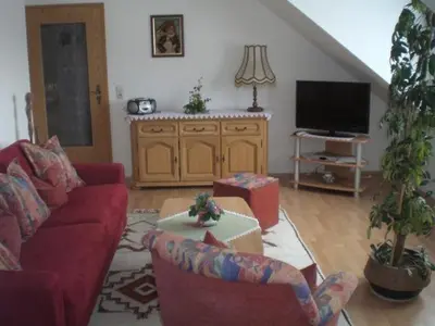 TV/Unterhaltungsangebot in der Unterkunft Ferienwohnung Fichtelwald