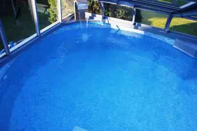 Der Swimmingpool an oder in der Nähe von FeWo Schätzler