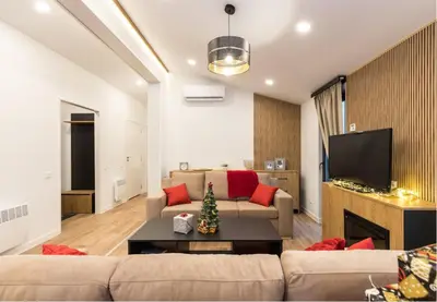 TV/Unterhaltungsangebot in der Unterkunft SUNNYHOME Chalet, Neunburg vorm Wald