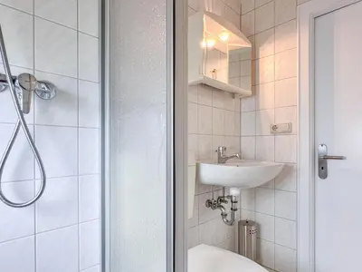 Ein Badezimmer in der Unterkunft Hochfels