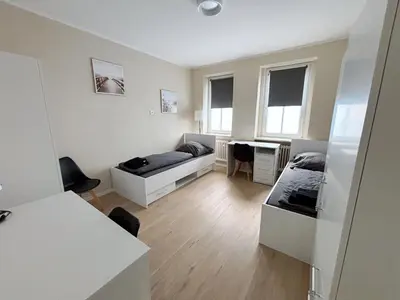 Ein Sitzbereich in der Unterkunft FeWo, Unterkunft für Dienstreisen Unterkunft in Rehau, DE
