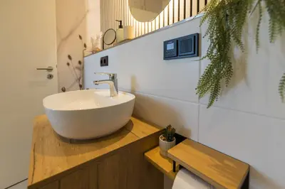 Grundriss der Unterkunft EssenzApartment Hof, 24h Checkin, Parkplatz, WLan300Mbit
