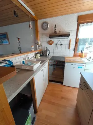 Küche/Küchenzeile in der Unterkunft Haus Sonneneck 2