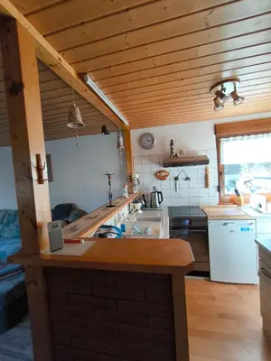 Küche/Küchenzeile in der Unterkunft Haus Sonneneck 2