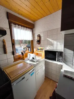 Küche/Küchenzeile in der Unterkunft Haus Sonneneck 2