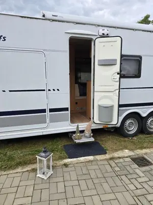 Grundriss der Unterkunft Rosenzauber Caravan