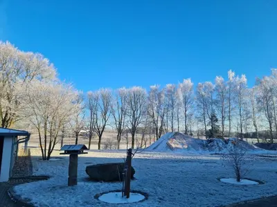 Rosenzauber Caravan im Winter