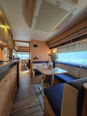 Grundriss der Unterkunft Rosenzauber Caravan