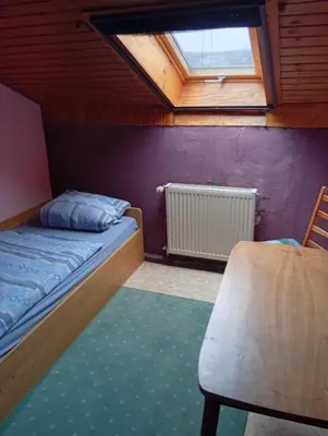 Ein Bett oder Betten in einem Zimmer der Unterkunft Ferienwohnung Baumann Alois