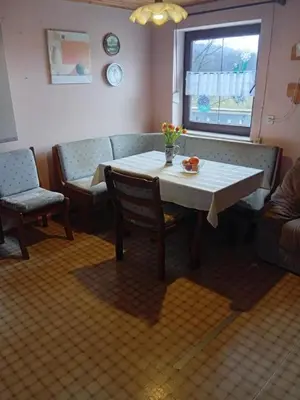 Ein Sitzbereich in der Unterkunft Ferienwohnung Baumann Alois
