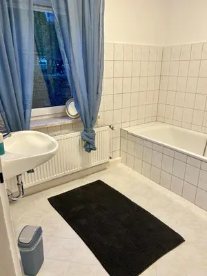Ein Badezimmer in der Unterkunft Gemütlich wohnen in Blankenstein am Rennsteig