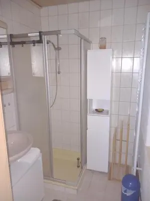 Ein Badezimmer in der Unterkunft Ferien- und Monteurwohnung Kieß