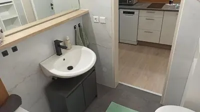 Ein Badezimmer in der Unterkunft Apartment Tiny Style