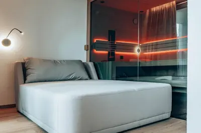 Ein Bett oder Betten in einem Zimmer der Unterkunft Auszeit3