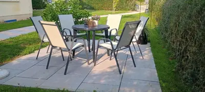 Ein Garten an der Unterkunft Ferienwohnung Ohne Gleichen
